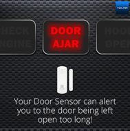 Picture of LoRa Smart Door Sensor Starter Kit: - 1/4 Mile Open-Air Range, Door Left-Open Reminders,5 Years Battery Life, SMS/Text, Email & App Alerts, Alexa, IFTTT, Home