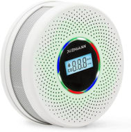 Picture of JuzhiAnn Upgraded Version Smoke Carbon Monoxide Alarm Detector, Battery-Operated Smoke and CO Alarm with Digital Display, Carbon Monoxide Detectors&Smoke Detector (1Pack)