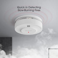 Picture of X-Sense Smoke Alarm, 10-Year Battery Fire Alarm Smoke Detector with LED Indicator & Silence Button, SD2J0AX