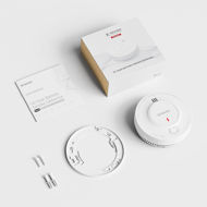 Picture of X-Sense Smoke Alarm, 10-Year Battery Fire Alarm Smoke Detector with LED Indicator & Silence Button, SD2J0AX