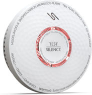 Picture of Jemay 10-Year Smoke and Carbon Monoxide Detector, Dual Sensor Smoke CO Alarm with Built-in Battery and Silence Function,AW183-A,1 Pack