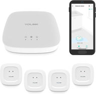 Picture of YoLink Smart Home Starter Kit: Hub & Water Leak Sensor 4-Pack, SMS/Text, Email & Push Notifications, LoRa Up to 1/4 Mile Open-Air Range, w/Alexa, IFTTT, Home Assistant