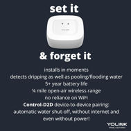 Picture of YoLink Smart Home Starter Kit: Hub & Water Leak Sensor 4-Pack, SMS/Text, Email & Push Notifications, LoRa Up to 1/4 Mile Open-Air Range, w/Alexa, IFTTT, Home Assistant