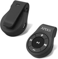 Picture of APEKX Clip Bluetooth Audio Adapter for Headphones, Headset, Speaker, Wireless Receiver with MIC for Hands-Free Call and Music